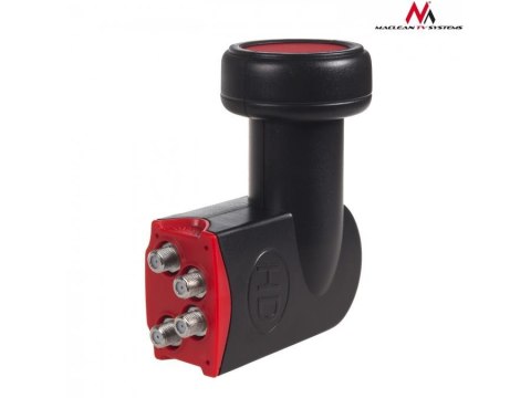 Konwerter satelitarny Maclean MCTV-591 Quad Red Point