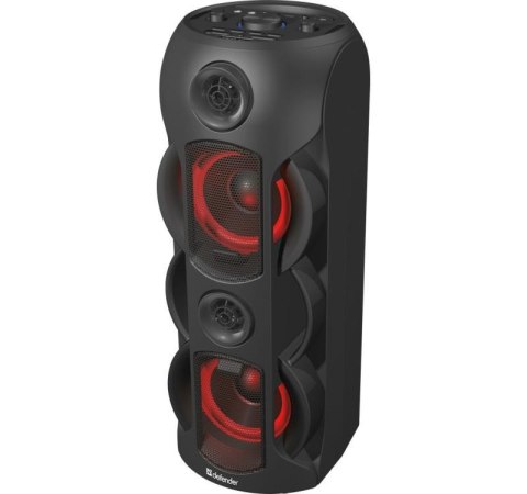 Głośnik Defender G78 Bluetooth 70W MP3/FM/SD/USB/AUX/TWS/LED KARAOKE czarny