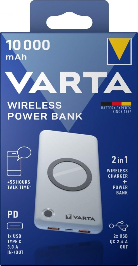 Powerbank Varta WIRELESS 10000 mAh