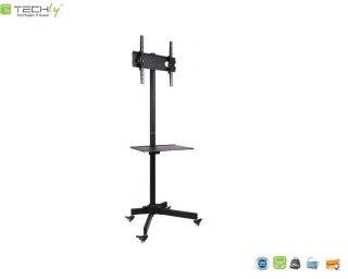 Stojak mobilny Techly 23"-55", 25kg regulowany