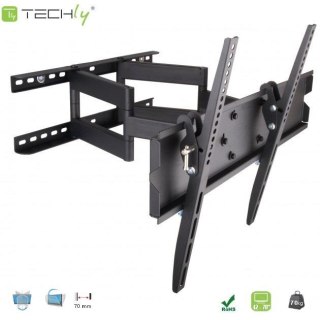 Uchwyt ścienny Techly 42"-70", 70kg obrotowy