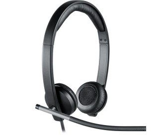 Słuchawki z mikrofonem Logitech USB Headset H650e Stereo