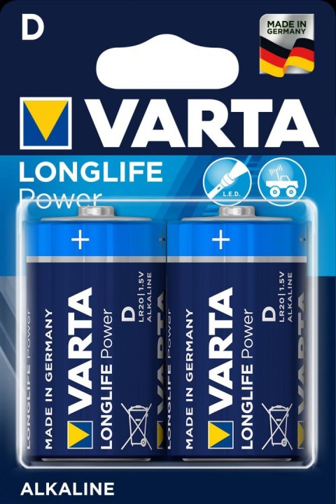 Baterie VARTA High Energy, Mono LR20/D - 2 szt