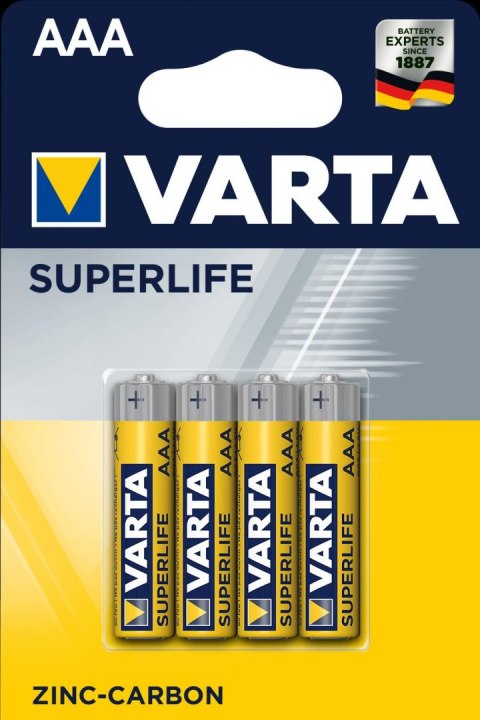 Baterie VARTA Superlife, Micro R3/AAA - 4 szt