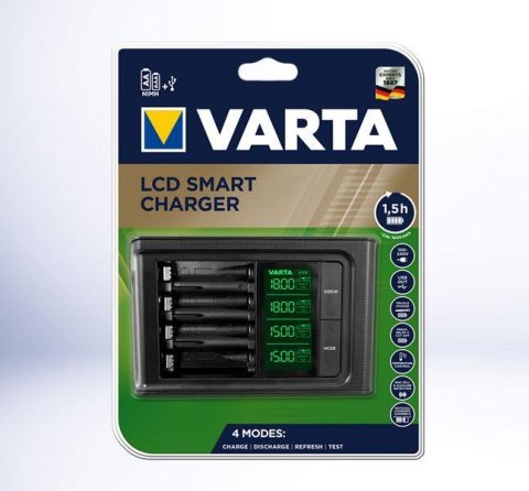 Ładowarka akumulatorków VARTA LCD SMART CHARGER