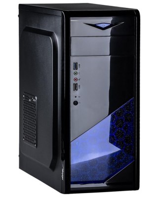 Obudowa Midi ATX Akyga AK916BK 1xUSB3.0 1xUSB2.0 bez zasilacza