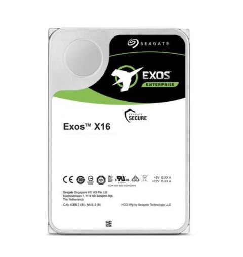 Dysk SEAGATE EXOS™ Enterprise Capacity ST14000NM001G 14TB X16 3.5" SATA 512E