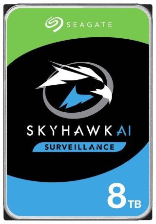 Dysk SEAGATE SkyHawk™ AI 8TB ST8000VE001 7200 256MB SATA III NAS