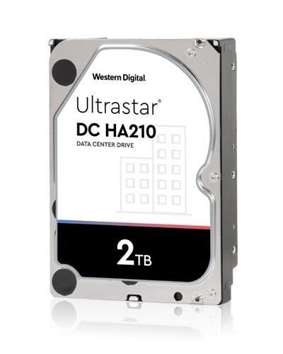 Dysk Western Digital Ultrastar DC HA210 7K2 2TB 3,5" 128MB SATA 6Gb/s 512n SE HUS722T2TALA604