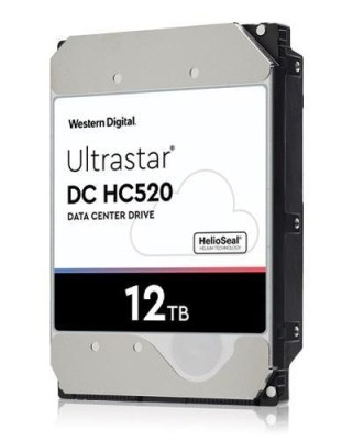 Dysk Western Digital Ultrastar DC HC520 He12 12TB 3,5" 256MB SATA 6Gb/s 512e ISE HUH721212ALE604