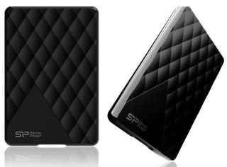 Dysk zewnętrzny Silicon Power Diamond D06 1TB Black USB 3.1 Super lekki