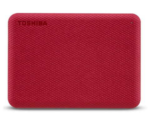 Dysk zewnętrzny Toshiba Canvio Advance 1TB, USB 3.2, red