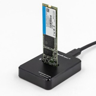 Stacja dokująca Qoltec dysków SSD M.2 SATA | NGFF | USB 3.1