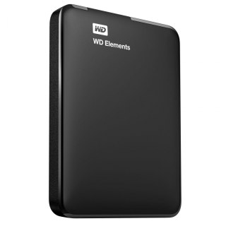 Dysk WD Elements Portable 1TB USB3.0/USB2.0 Black