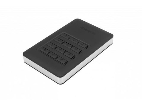 Dysk zewnętrzny Verbatim 2TB Secure 2,5" czarny USB 3.1 szyfrowany