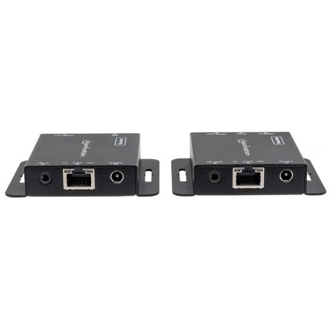 Extender HDMI Manhattan po skrętce Cat.6/6a IR POC do 50m