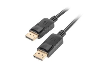 Kabel DisplayPort Lanberg M/M 1m 4K czarny