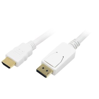 Kabel DisplayPort LogiLink CV0055 DP > HDMI 2m