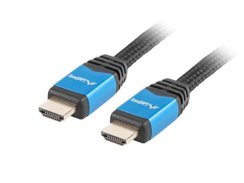 Kabel HDMI Lanberg Premium M/M v2.0 3m czarny