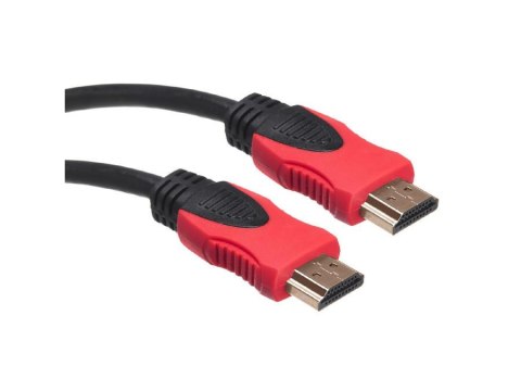 Kabel HDMI Maclean MCTV-812 HDMI 1.4 (M) - HDMI 1.4 (M) 30AWG z filtrami ferrytowymi czarny 1,8m