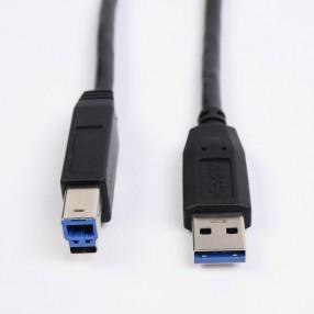 Kabel Impuls-PC USB 3.0 A-B 1,8m Miedź(99,99%)