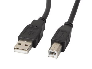 Kabel USB 2.0 Lanberg AM-BM 1m czarny