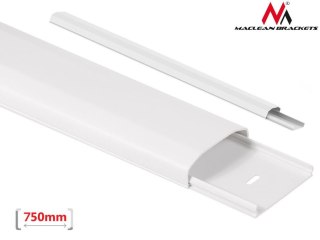 Listwa maskująca do kabli Maclean MC-695 W 60x20x750mm plastik systemowa