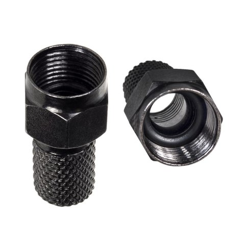Wtyk F satelitarny Maclean MCTV-903 6,8mm RG5.9 RG6 nikiel Wtyk F satelitarny Maclean MCTV-903 6,8mm RG5.9 RG6 nikiel
