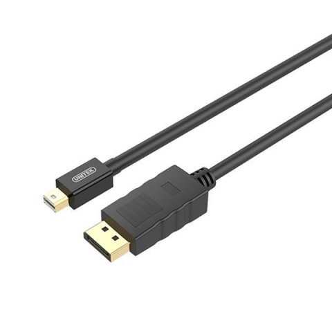 Kabel DisplayPort 1.2 Unitek Y-C611BK miniDisplayPort/DisplayPort M/M 2m