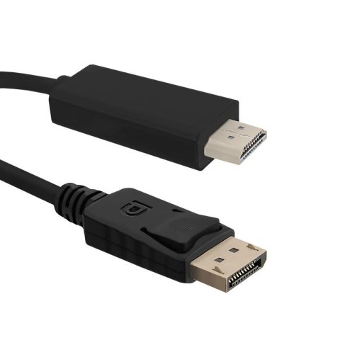 Kabel DisplayPort v1.1 Qoltec męski HDMI męski 1080p 2m Kabel DisplayPort v1.1 Qoltec męski HDMI męski 1080p 2m