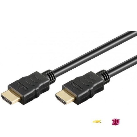 Kabel HDMI Techly HDMI-HDMI M/M 1,4 Ethernet, ekranowany, 3D 4K, 3m, czarny Kabel HDMI Techly HDMI-HDMI M/M 1,4 Ethernet, ekranowany, 3D 4K, 3m, czarny