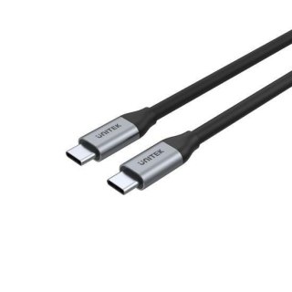 Kabel USB-C Unitek C14082ABK 4K 60Hz, 20V/5A, 10Gbps, 1m, M/M