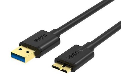 Kabel USB Unitek Y-C461GBK USB 3.0 microB/USB M/M 1m