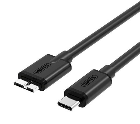 Kabel USB Unitek Y-C475BK USB 3.1 Typ-C (M) - micro USB B (M) 1m