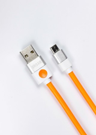 Kabel USB do Micro USB Origami 1m pomarańczowy