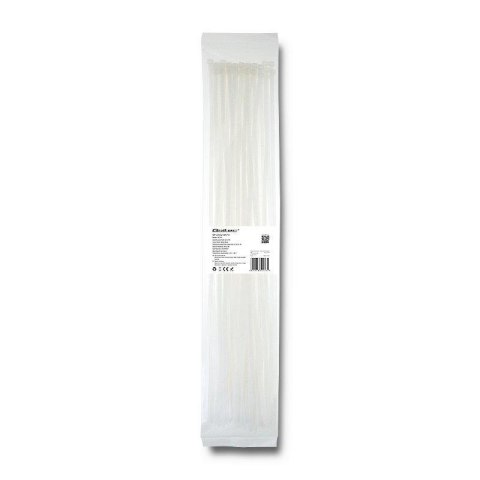 Opaska zaciskowa Qoltec | 4.8*500 | 50szt | nylon UV | Biała Opaska zaciskowa Qoltec | 4.8*500 | 50szt | nylon UV | Biała
