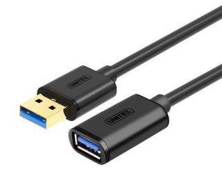 Przedłużacz Unitek Y-C459GBK USB 3.0 AM-AF 2m