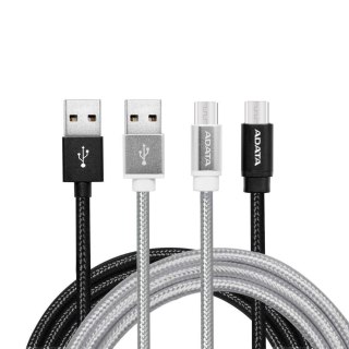 Kabel ADATA Micro USB - USB-A M/M 2m czarny