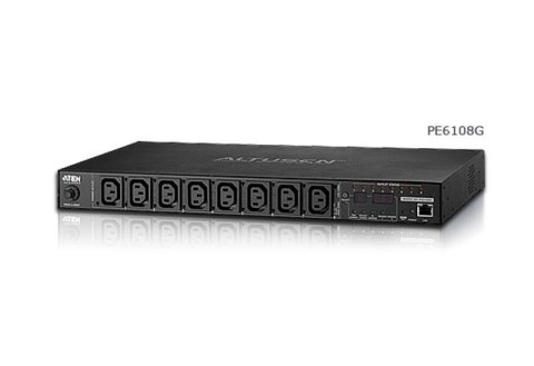 Listwa PDU ATEN PE6108G-AX-G 8-gniazd 1U over IP