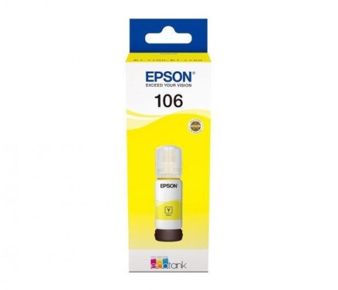 Tusz Epson 106 EcoTank Yellow 70ml (C13T00R440) Tusz Epson 106 EcoTank Yellow 70ml (C13T00R440)