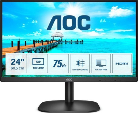 Monitor AOC 23,8" 24B2XHM2 VGA HDMI