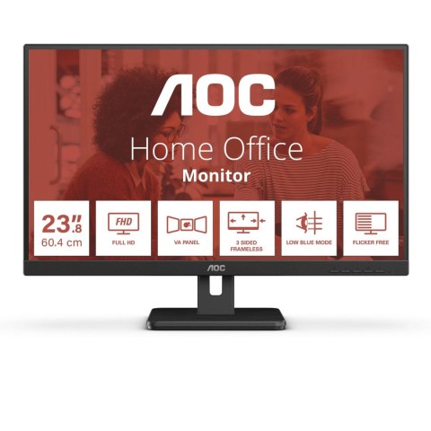 Monitor AOC 23,8" 24E3UM HDMI DP USB 3.2 głośniki 2Wx2