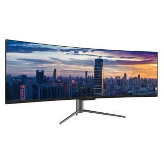 Monitor LC-POWER LC-M49-DQHD-120-C-Q 49" DQHD 120Hz QLED-VA 2xHDMI 2xDP