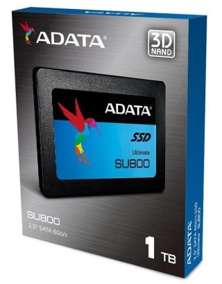 Dysk SSD ADATA Ultimate SU800 1TB 2.5" SATA3 (560/520 MB/s) 7mm 3D TLC