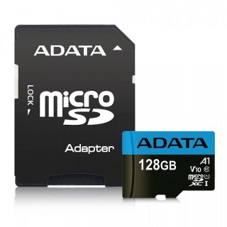 Karta pamięci ADATA microSDXC/SDHC Premier 128GB UHS-I Class 10 + adapter