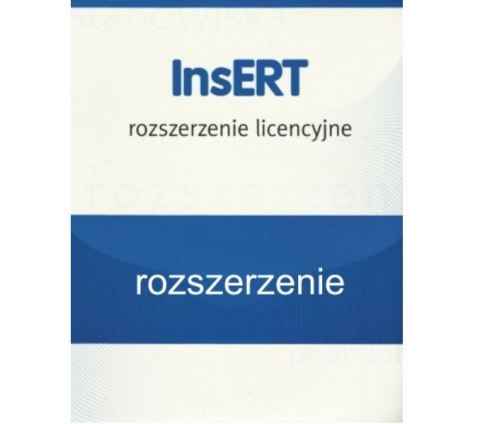 Licencja ESD InsERT - Sfera dla Subiekta GT - rozszerzenie na kolejne stanowisko wraz z dodatkowym stanowiskiem Subiekta GT