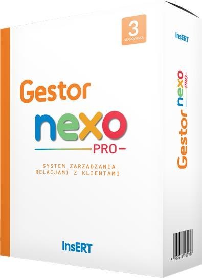 Oprogramowanie InsERT - Gestor nexo Pro 3 stn