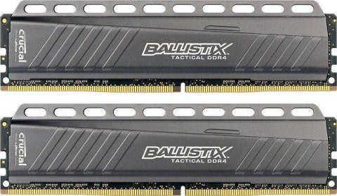 Pamięć DDR4 Crucial Ballistix Tactical 8GB (2x4GB) 3000MHz CL16 1,35V Gray Pamięć DDR4 Crucial Ballistix Tactical 8GB (2x4GB) 3000MHz CL16 1,35V Gray