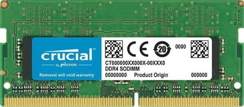 Pamięć SODIMM DDR4 Crucial 16GB (1x16GB) 2400MHz CL17 1,2V DRx8