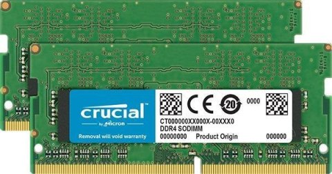 Pamięć SODIMM DDR4 Crucial 16GB (2x8GB) 2666MHz CL19 1,2V SRx8